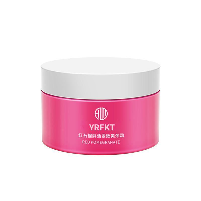 Red Pomegranate Fresh and Firming Body Care Lifting and Removing Neck Lines and Neck Care Cream Moisturizing Neck Cream