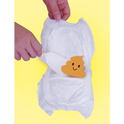 Flushable poop spatula, disposable type, 50 sheets