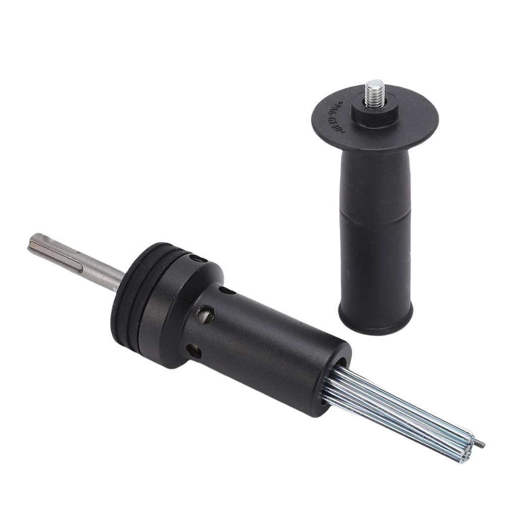 2 Schaft 2 Nut Elektrohammer Nadel Adapter für Rostentfernungsmeißel