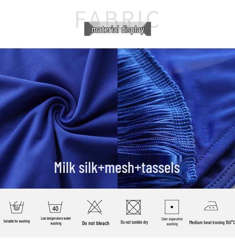 Sukienka Huayu do tańca łacińskiego: Wyszczuplający Seksowny Strój z Frędzlami na Zawody i Występy Zawodowe