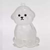 Hair Grooming Dog Hair Storage Box Transparent Puppy Pendants Cartoon Pet Hair Keychain  Backpack