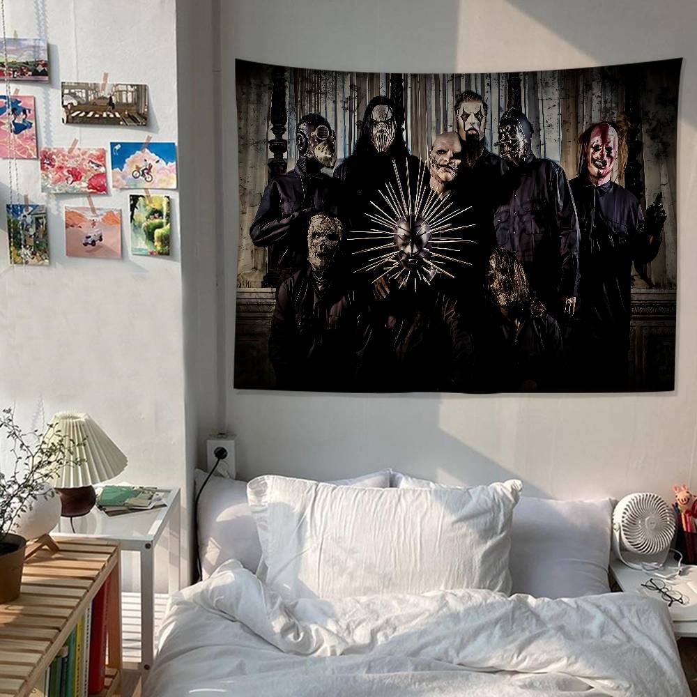Band Rap SSlipknot Colorful Tapestry Wall Hanging Bohemian Wall Tapestries Mandala Wall Art Decor