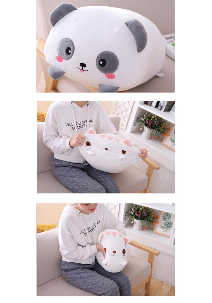 Super Soft Cartoon Animal Plush Toy - Long Strip Doll and Birthday Gift