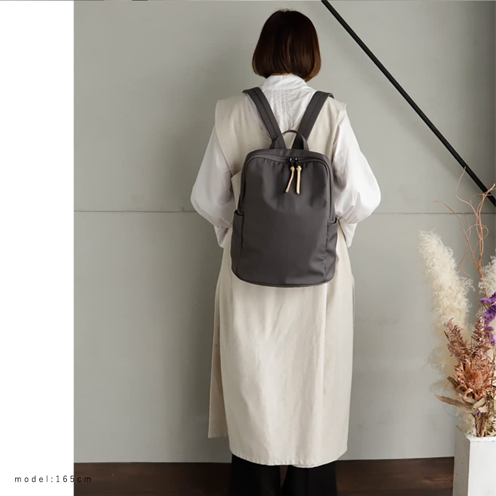 VITAFELICE Women's Multifunctional Nylon Backpack (Large) inb-10035z (Gray)