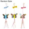 Hanging Cat Toy Exquisite Self-adhesive Relieve Stress Butterfly Swing Cat Interactive Toy Pet Supplies