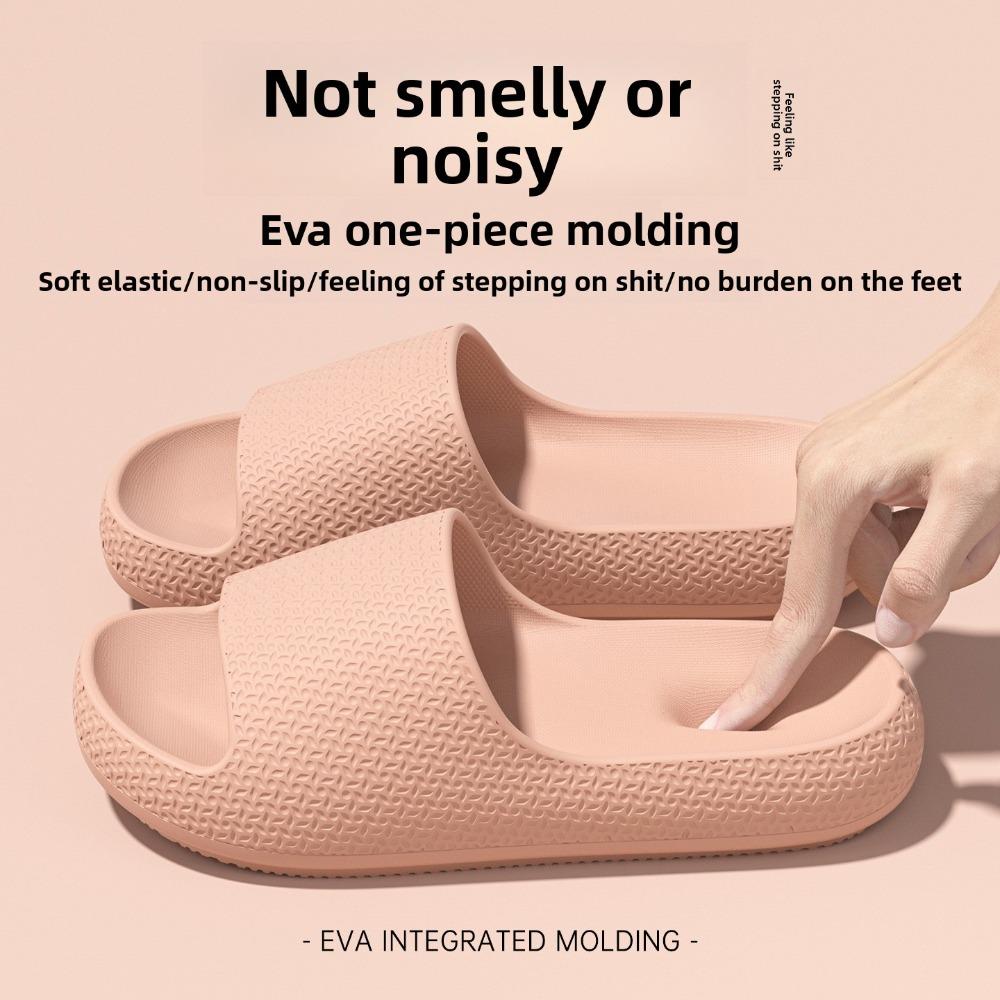 Letnie Kapcie Kąpielowe Damskie, Antypoślizgowe Gruba Miękka Podeszwa Wewnętrzne Zewnętrzne Domowe Sandały pod Prysznic dla Mężczyzn i Kobiet