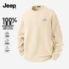 JEEP Men's Heavyweight Cotton Long-Sleeve T-Shirt