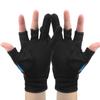 1 Pair Fishing Gloves 3 Cut Finger AntiSlip Sports Hand Equipment for Outdoor Angling
