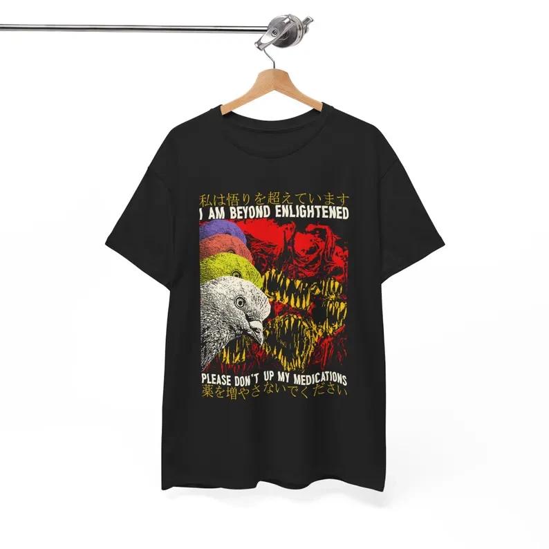 Beyond Enlightened Vintage Pigeon T-Shirt XL