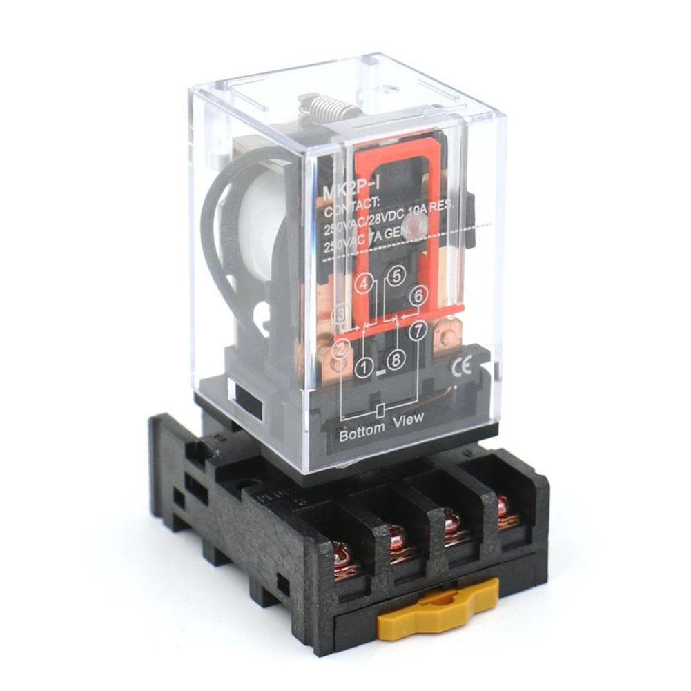 Simplified Electrical Solutions using the Reliable Model MK2PI General Purpose Power Relay integrated with a socket