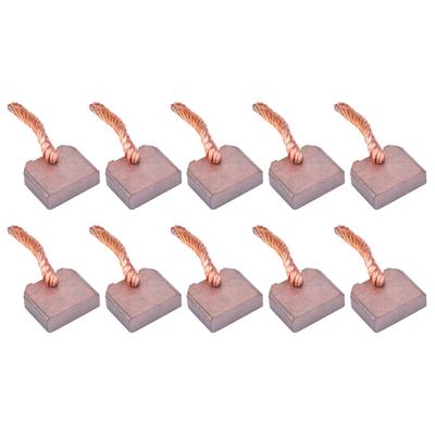 10Pcs Carbon Brushes Replacement Kits Fit for FT128 Car Starter Motor J458 8x25x21mm