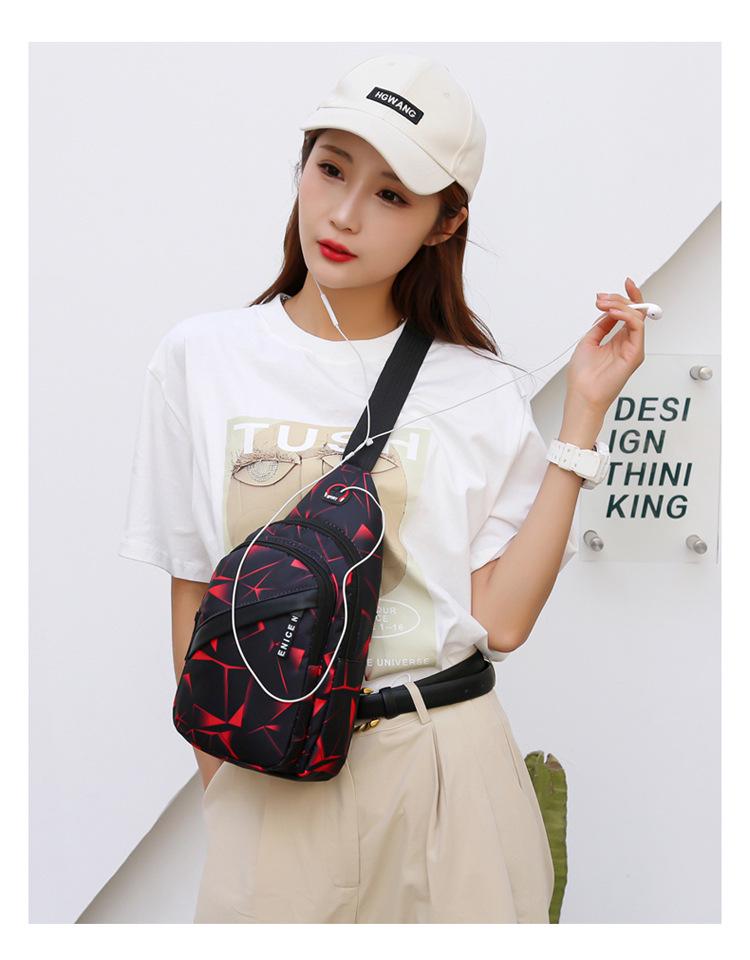 2024 Koreanischer Stil Unisex Leichte Umhänge- & Schultertasche für Outdoor-Sport & Freizeitgebrauch