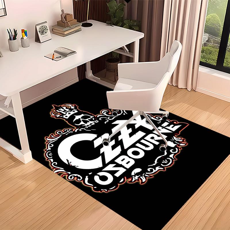 Ozzy Madman2 Printed Absorbent Washable Carpet, Non-Slip Bathroom Mats, Kitchen Rugs, Yoga Mat,Living Room Entrance, Camping Picnic Rugs