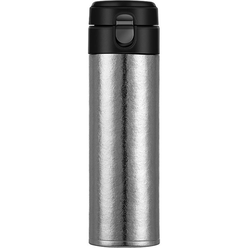 Termoska z čisté titanové slitiny, izolovaná láhev na vodu, dvouvrstvá vakuová skákací láhev do auta, přenosná láhev na čaj