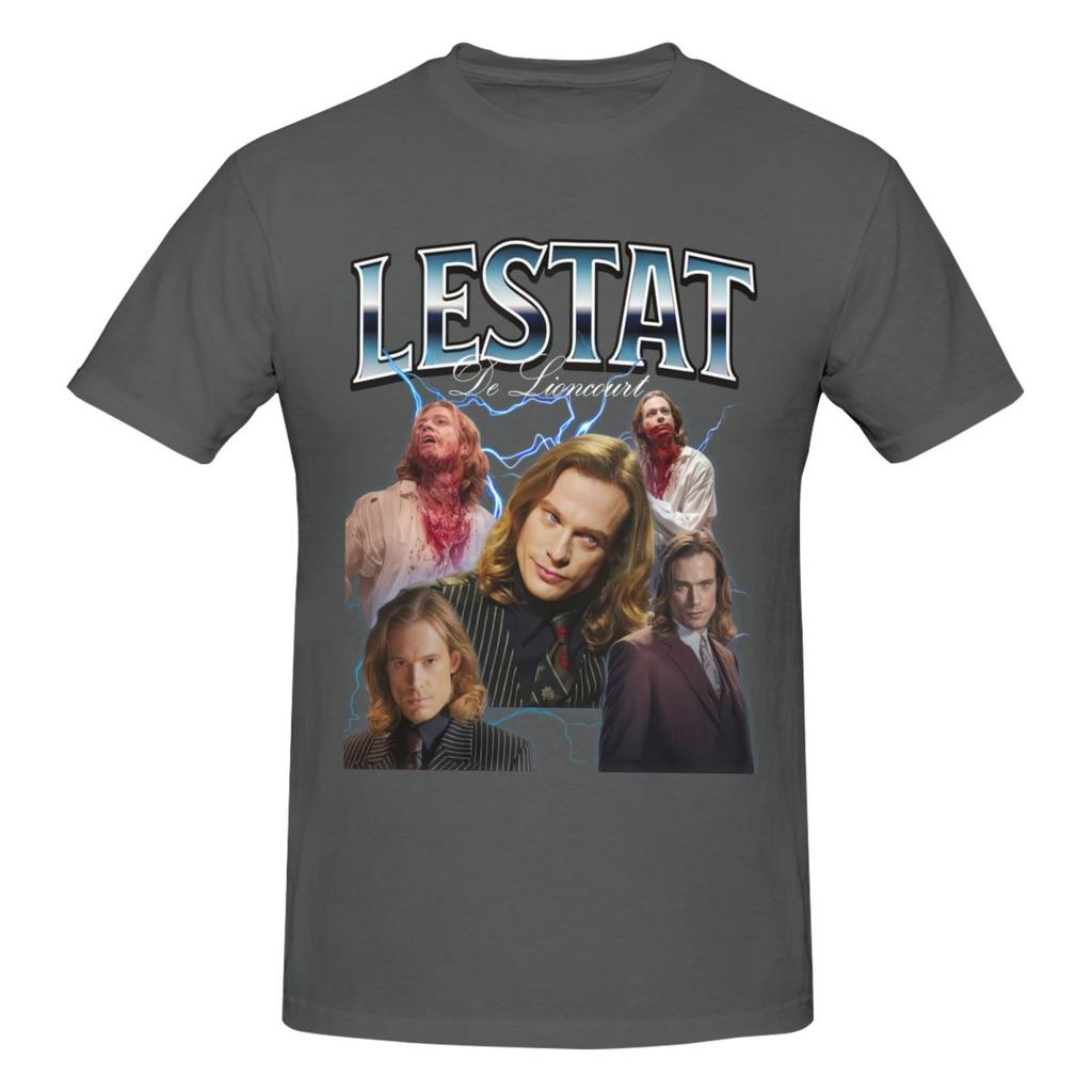 Unisex Interview With The Vampire Lestat Lestat De Lioncourt Awesome T Shirt Vintage Cotton Crewneck T Shirts For Unisex