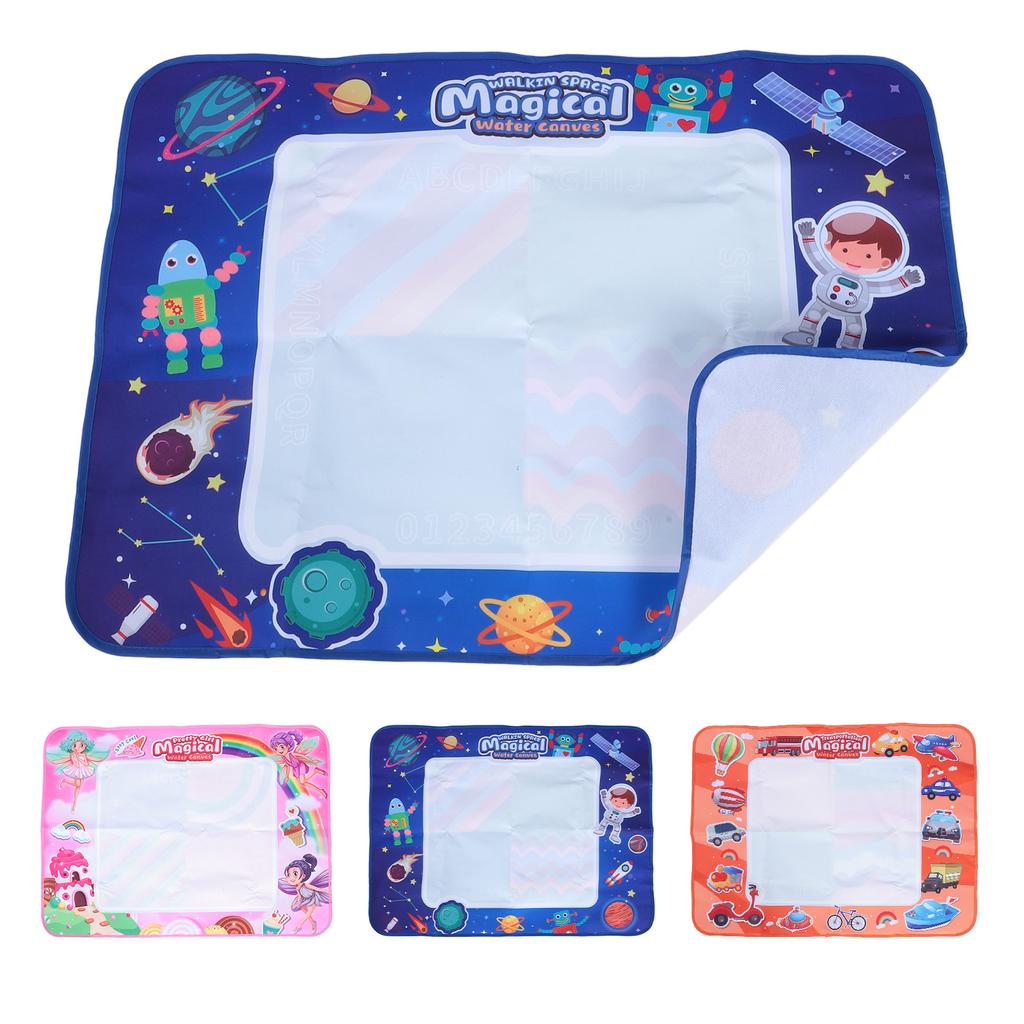 Barn Tidlig Læring Vannlerret Stort Gjenbrukbart Vaskbart Barn Vann Doodlekart for Hjem Utendørs