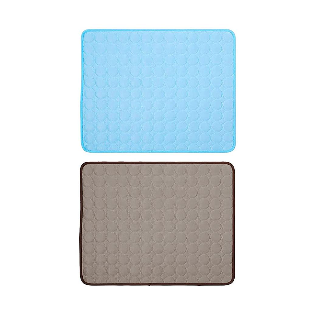 Pet Mat Cooling Water Absorbing Pet Pad Foldable Portable Animal Mat for Summer