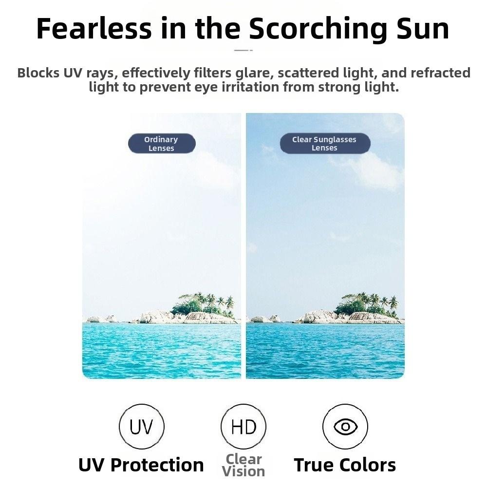 ND9 Anti-UV Sunglasses 9 Level Dimming Fishing Sunglasses Adjustable Dimming Sunglasses Cycling