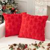 45X45Cm Christmas Tree Plush Pattern Pillow Cases  Merry Christmas Decor For Home Xmas Gifts New Year Sofa Decor Navidad
