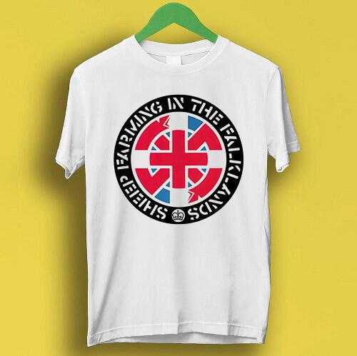 Crass Sheep Farming In The Falklands Punk Rock Retro Cool Gift Tee T Shirt 2213