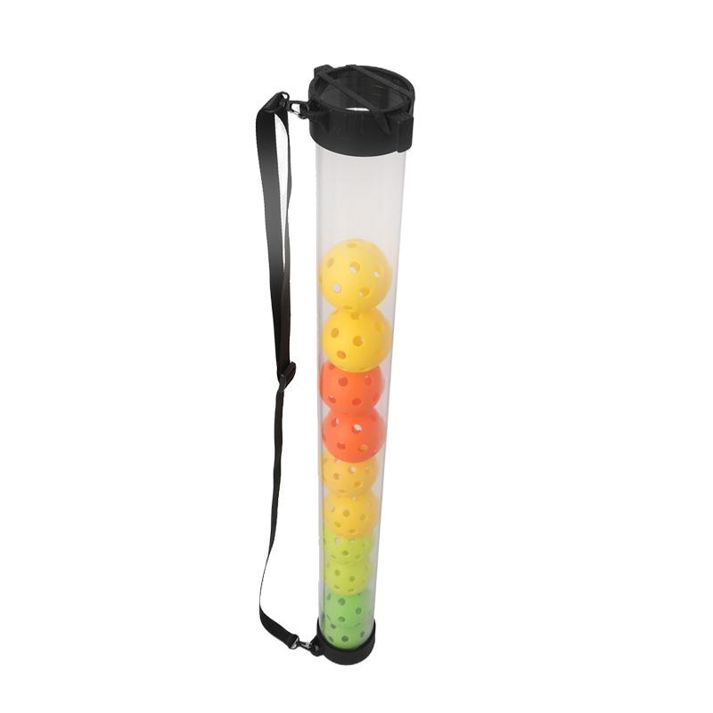 Portable Pickleball Ball Picker Upper, Holds 12 Balls, No Bend Ball Bucket