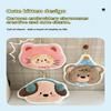 Kawaii Cartoon Hand Towel Double-Layer Coral Velvet Drying Wiping Towels Hanging Style Absorbent Towel