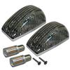 Camroad Y200 Series 12V S25 LED Side Marker Lights with Smoke Compatible Lens,