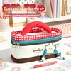 Creative Style Pencil Case With Large Capacity For Students Office Storage