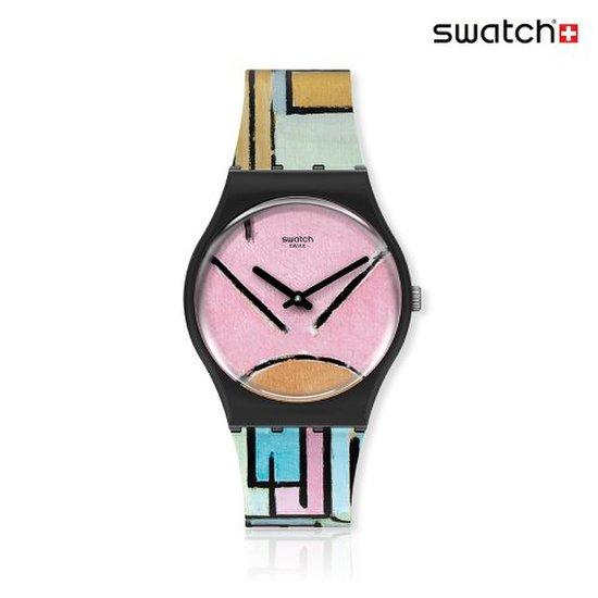 

[SwatchXMoMA] MoMA Mondrian Gent Standard GZ350