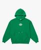 Varsity Brushed Hoodie-Green