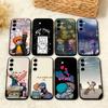 Anime S-Scott P-Pilgrim Phone Case For Samsung  A73,72,71,A52,51,40,41,A22,A32,31,A13, Soft Black Shell