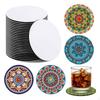 20Pcs 4 Car Cup Coasters for Painting