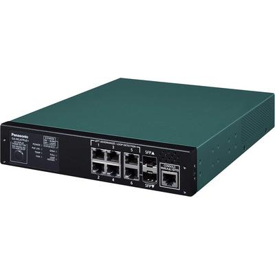 Panasonic LS Network 6-Port PoE Power Supply Switching Hub PN260493H GA-MLi4TPoE+