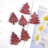 9Pcs Epoxy Geometric Mold Christmas Tree Earrings Pendant Keychain Silicone Mold