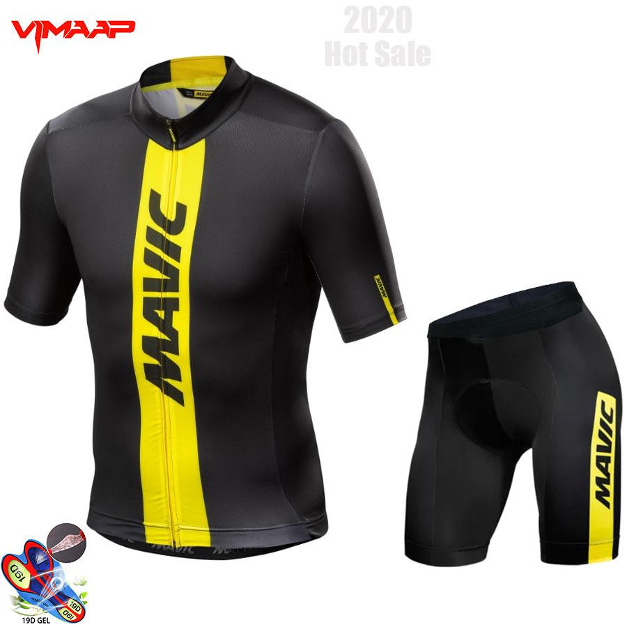 Short Sleeve Cycling Suit Strap Suit Men's Summer Road Cycling Cycling Clothing