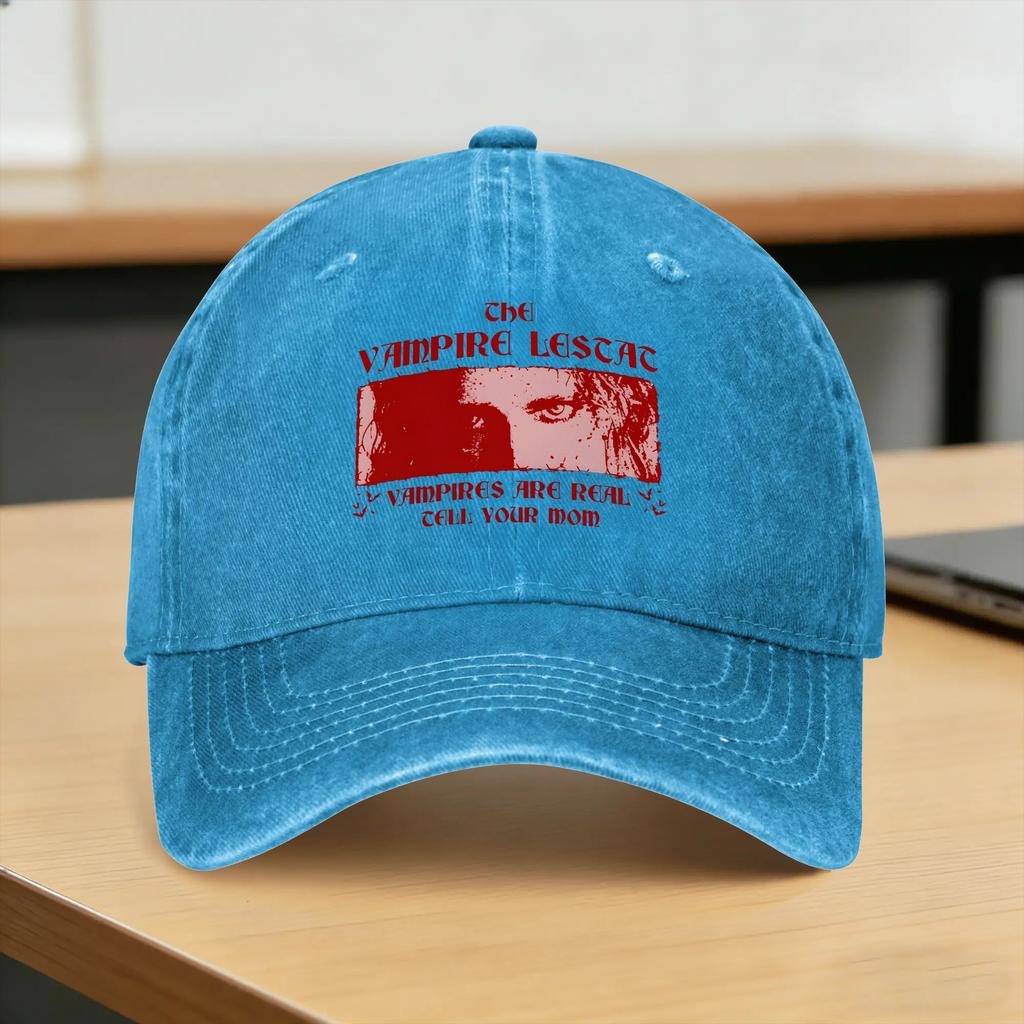 The Vampire Lestat Casual Baseball Cap Running Hippie Trucker Hat Summer Adjustable Unisex Unisex Design Snapback Cap