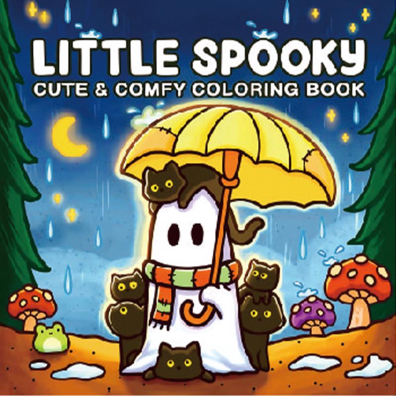Spooky Cutie: Monster Series - Children's Doodling & Coloring Book