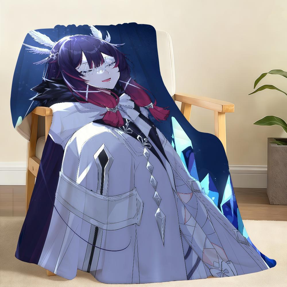 Hot Game G Genshin Impact C ColumbinaS Blanket For Soft Throw Blanket for Picnic Bed Sofa Home Bedroom Cozy Warm Comfortable