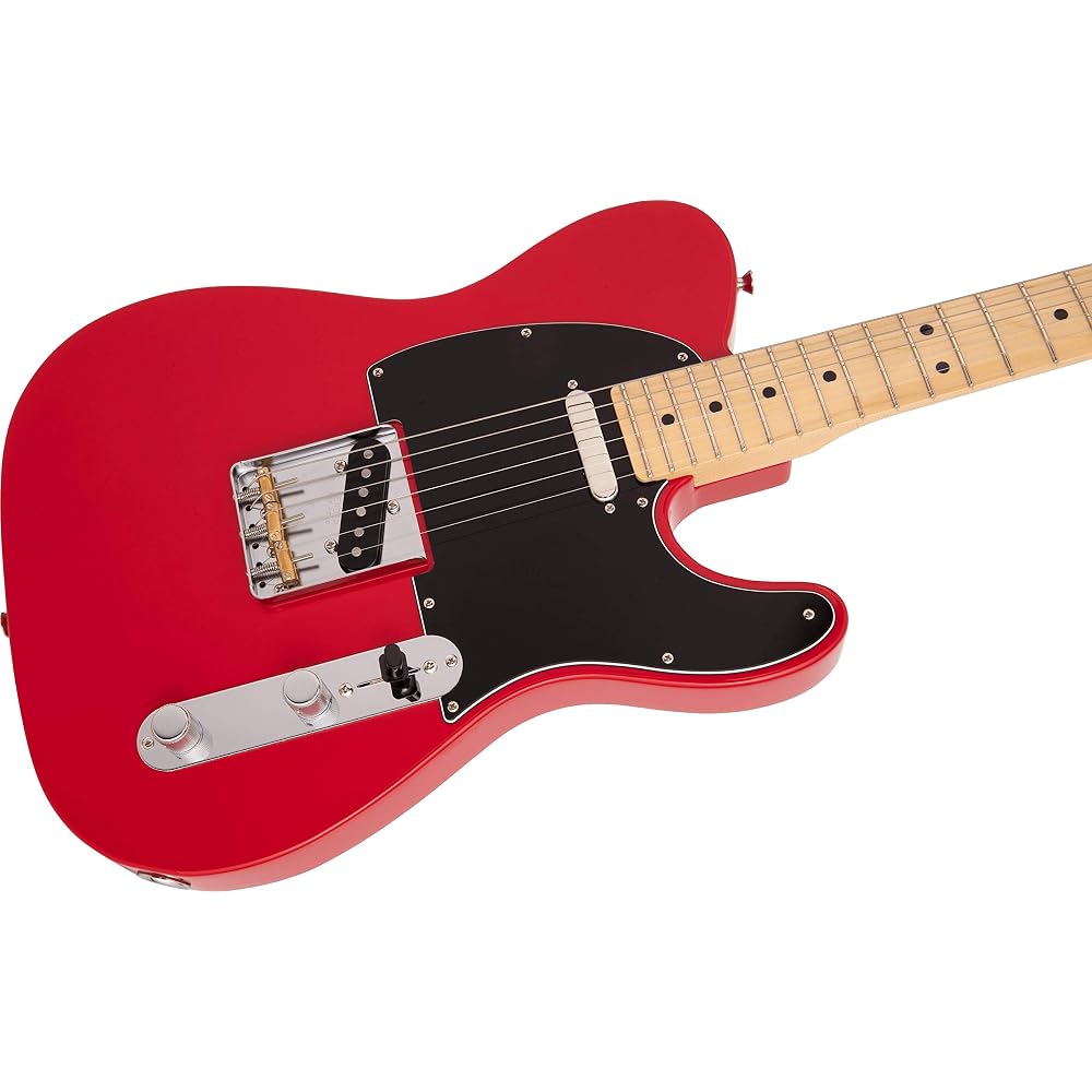 Fender Hybrid II Telecaster Electric Guitar Made in Japan Maple Fingerboard Modena Red