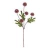 Faux Silk Pompon Mum Artificial Flowers 5 Heads Autumn Ball Chrysanthemum
