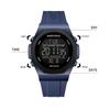 NAVIFORCE Digital Watch for Men Boy Waterproof Silicone Strap LCD Dial Luminous Countdown Boy Men's Sports Multifunctional Watch NF7117
