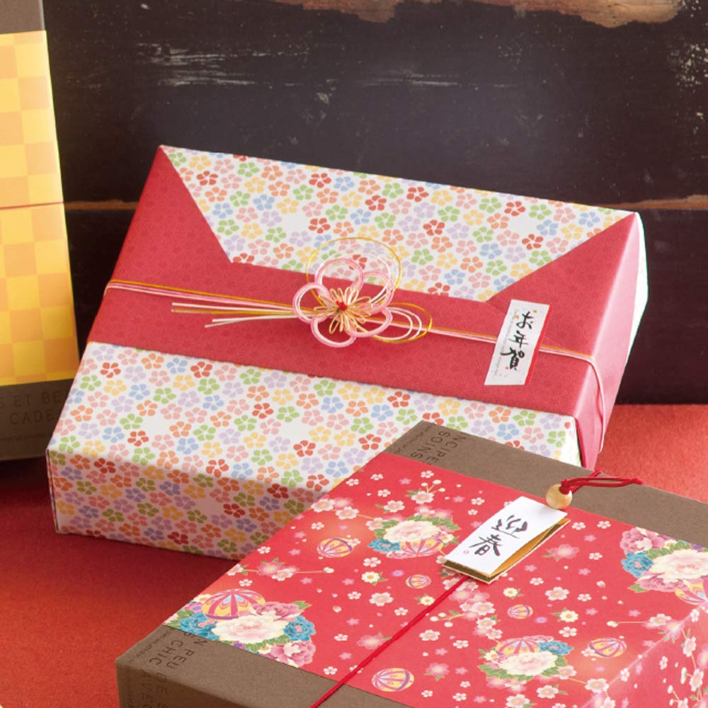 Japanese style small floral pattern wrapping paper-1