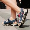 Children's Sandals Velcro Summer New Breathable Non-slip Sports Sandals Wear-resistant Versatile Boys Soft Sole