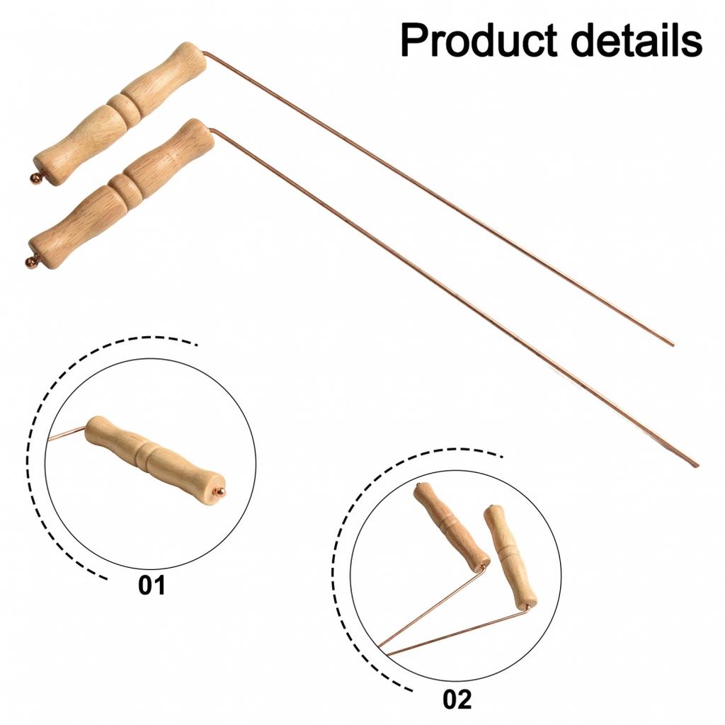 Copper Probe Rods Designed For Accurate Water Source Location And More
