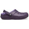 Crocs Warm Lightweight Comfortable Round Toe Slip-On Clogs Women Footwear Deep-Iris-Purple 203591-5AS