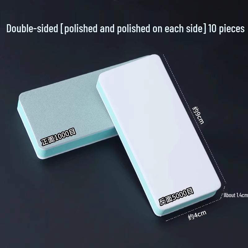 Double-Sided Wenwan Sponge Polishing Pad for Jade and Plastic