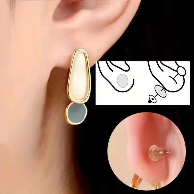 Clear Invisible Earlobes Protective Stickers For Stretched Ear Lobes And Relieve Strain From Heavy Earrings