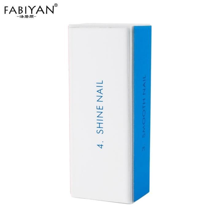 4-sided Nail File Block, Sanding Polishing Buffer, Sand Sponge, Manicure and Pedicure Tool, Acrylic Gel - 5Pcs