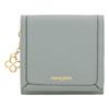 Marie Claire Carrousel Bifold Mini Genuine Size Cowhide Blue Size 80 Women's Wallet, Leather, 0088663, Leather, Gray,