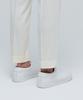 MUSINSA STANDARD Lightweight Tapered Turn-Up Hidden Banding Crop Slacks [Cream]